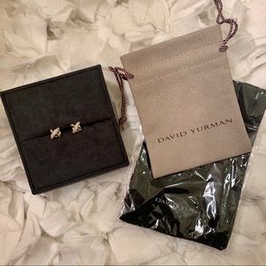 DAVID YURMAN X DIAMOND EARRINGS